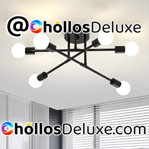 Lámpara de Techo 6 Luces E27