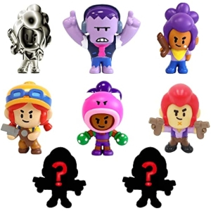 Set de 8 Figuras Brawl Stars Bizak