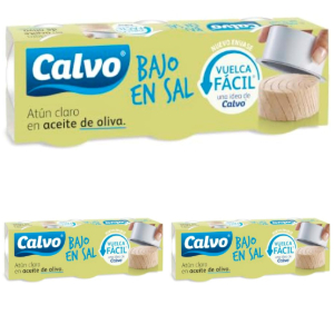 9 Latas Atún Calvo 65g
