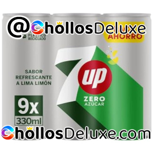 9x 7UP Lima Limón Zero 330ml