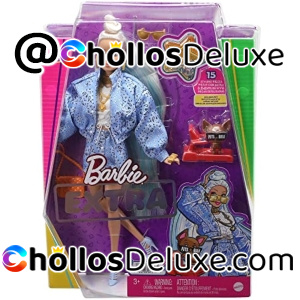 Barbie Extra Muñeca Conjunto Estampado +Accesorios