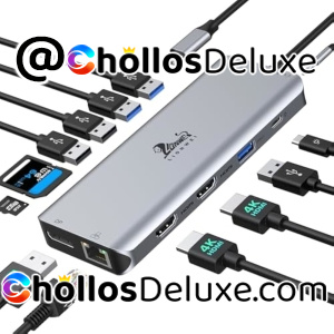 HUB USB Tipo C 13 en 1 100W