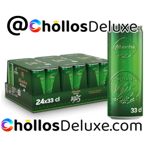 24x Alhambra Reserva 1925 Cerveza en Lata 33cl