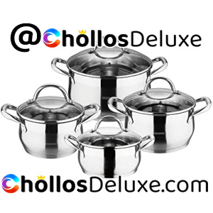 Batería de Cocina 8 Piezas Bergner Gourmet