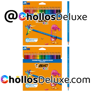 2x BIC Kids Tropicolors 24 Lápices