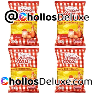 4x Santa Ana Patatas Fritas Tradicionales, 280g