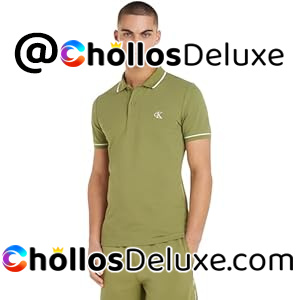 Calvin Klein Jeans Polos de Manga Corta para Hombre