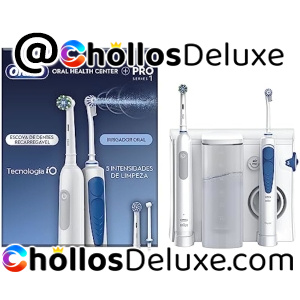 Oral-B Centro De Salud Bucal Irrigador +Cepillo Eléctrico +Cabezales