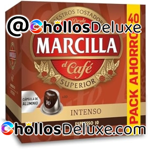 80 Cápsulas Café Marcilla Intenso Nespresso