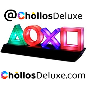 Paladone Lámpara Playstation Icons con 3 Modos de luz y reacciona al ritmo de la música