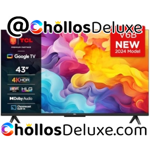 TCL 43" 4K Ultra HD Smart TV Modelo 2024