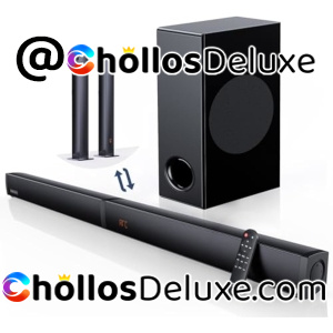 Barra de Sonido 180W con Subwoofer Sonido 2.1