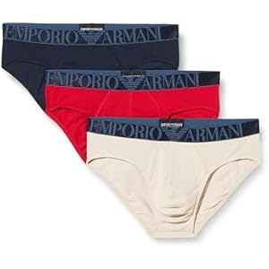 Emporio Armani Pack de 3 Slips para Hombre