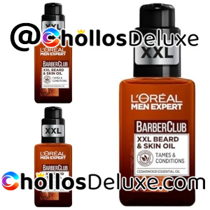 3x L'Oreal Men Expert Barber Aceite para barba larga de uso diario 50 ml