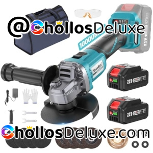 Amoladora Angular +2 Baterías +Extras