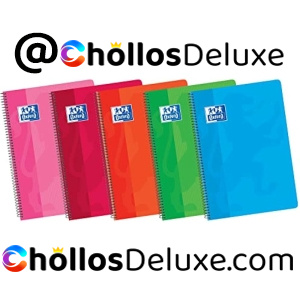 Pack de 5 Cuadernos A5 80 Hojas Oxford
