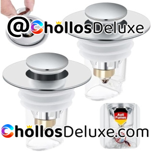 Tapón Lavabo Acero Inoxidable 32-42mm