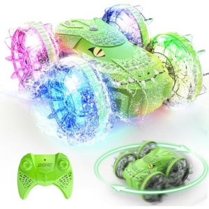 Todoterreno Cocodrilo Control Remoto con Luces Impermeable
