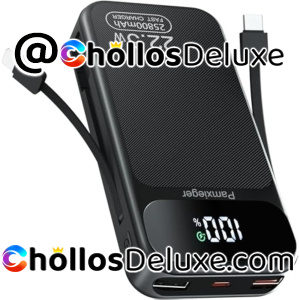 Bateria Externa 25800mAh 22.5W 4 Puertos