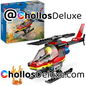 Lego City Helicóptero de Rescate de Bomberos