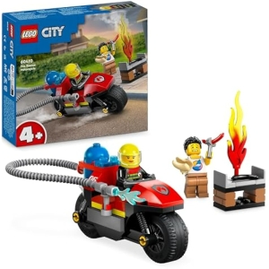 Lego City Moto de Rescate de Bomberos