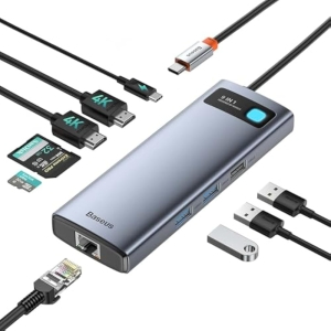 Baseus HUB USB Tipo C 9 en 1