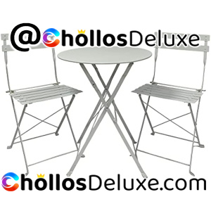 Conjunto de Mesa +2 Sillas Plegables