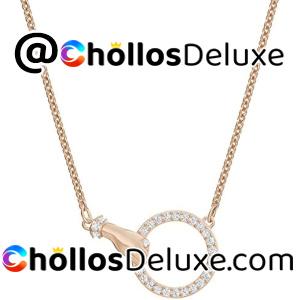 Swarovski Collar Symbolica Baño Oro Rosa