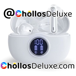 Auriculares Bluetooth 5.3 con Estuche de Carga