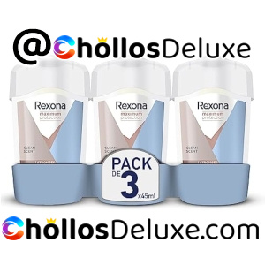 3x Rexona Maximum Protection Desodorante 45ml