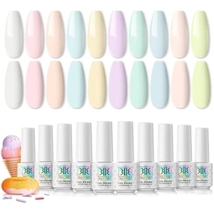 Kit de 10 Esmaltes Gel UV LED