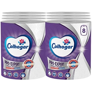 8x Colhogar Pro-Expert Jumbo Papel de Cocina