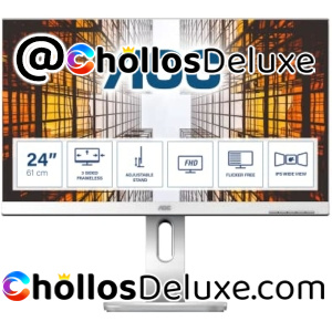 AOC Monitor 24" FHD DVI+HDMI+DP+USB