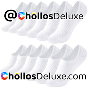 6 Pares Calcetines Cortos Mujer