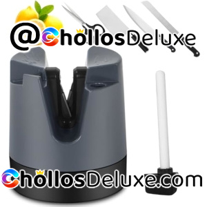 Afilador Cuchillos con Base de Ventosa