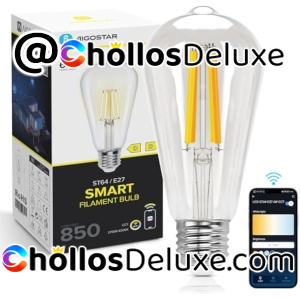 Aigostar Bombilla Edison E27 Alexa/Google