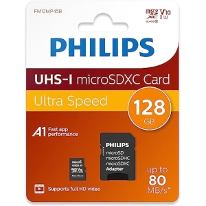 MicroSD 128GB Clase 10 A1 Philips