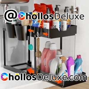 Organizador Fregadero Deslizable 2 Niveles
