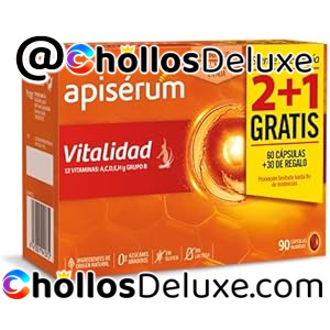 Apiserum Pack Vitalidad 90 Cápsulas