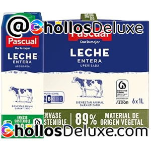 6x Pascual Leche Entera 1 Litro