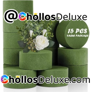 Pack de 15 Espuma Floral para Arreglos Florales
