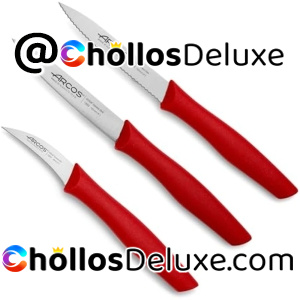 Set de 3 Cuchillos Peladores Arcos