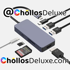 Estación de Carga USB C 7 en 1