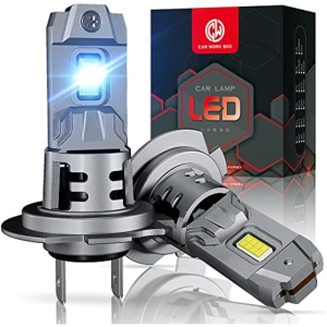 Pack de 2 Bombillas LED H7 Coche 15000LM 6500K