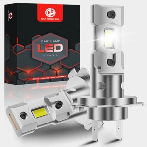 Pack de 2 Bombillas LED Coche H7 60W 6500K