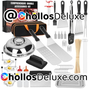 Kit de 139 Utensilios Barbacoa
