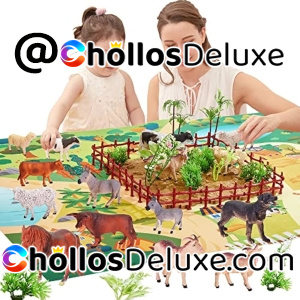 Set de 12 Animales de Granja +Extras