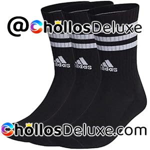 adidas stripes Cushioned Crew Socks 3 Pares de Calcetines Unisex niños