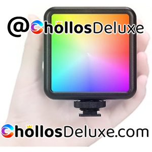 Luz de Video RGB Cámara 2500-7000K 1800mAh