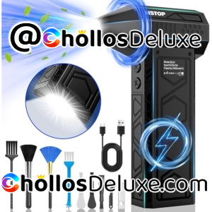 Soplador de Polvo Eléctrico 180000 RPM 10.000mAh